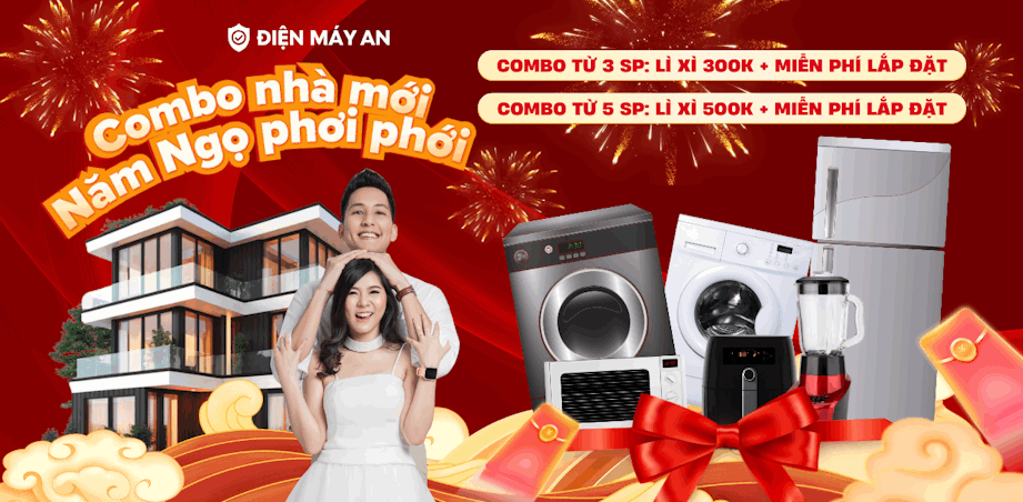 Chương trình khuyến mại Tết 2026: MÃ ĐÁO TẾT SANG - DEAL XỊN NGẬP TRÀN